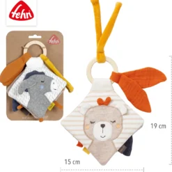 Stoffbuch Esel & Teddy
