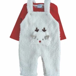 Strampler-Set Reh X-Mas