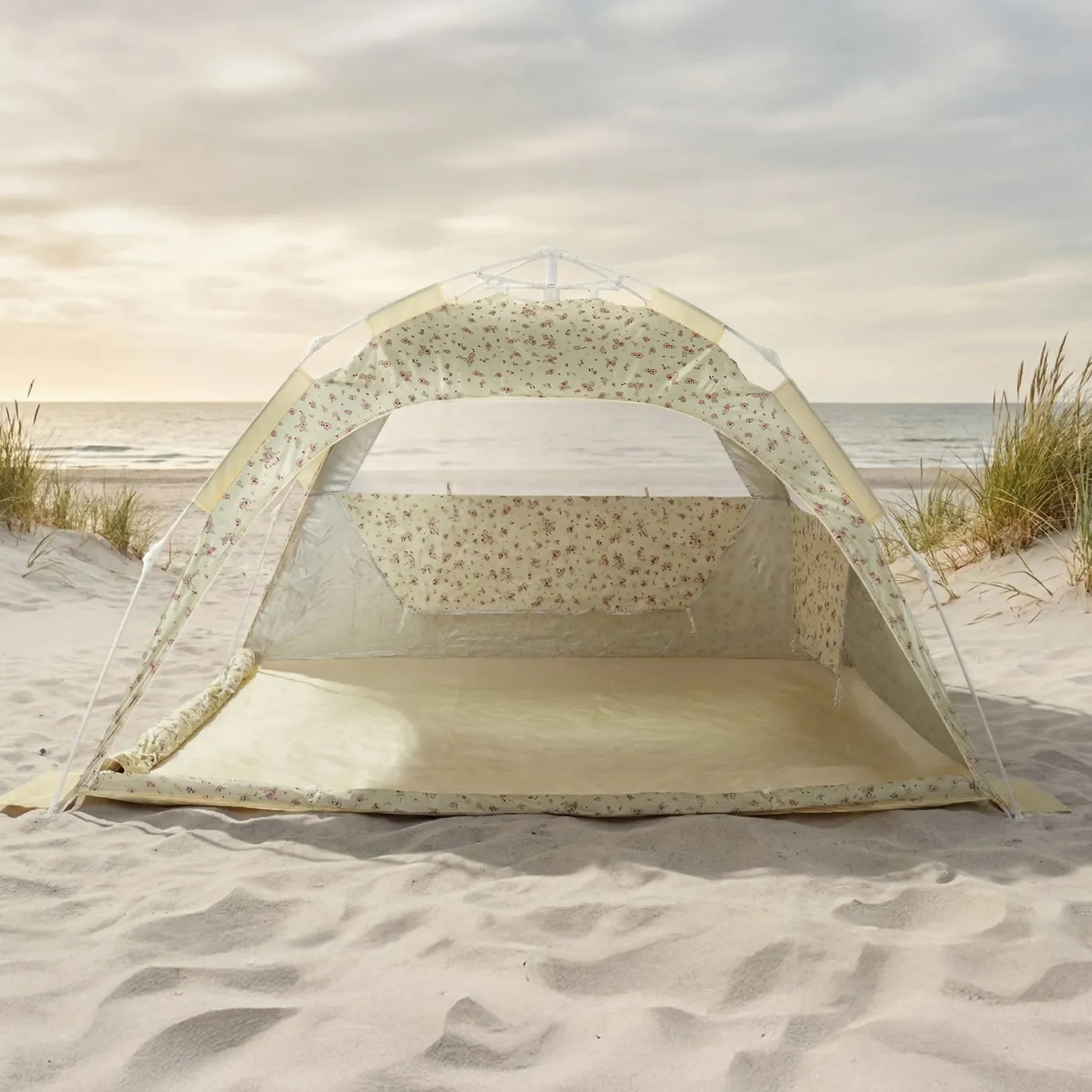 Strandzelt Vintage Flowers