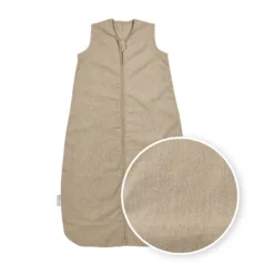 Studio Schlafsack Leinen Taupe 90cm