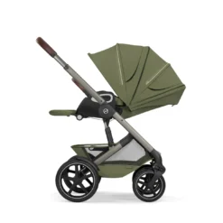 Talos S Lux Moss Green mit Rahmen in Taupe
