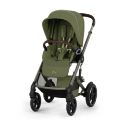 Talos S Lux Moss Green mit Rahmen in Taupe