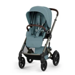 Talos S Lux Stormy Blue mit Rahmen in Taupe