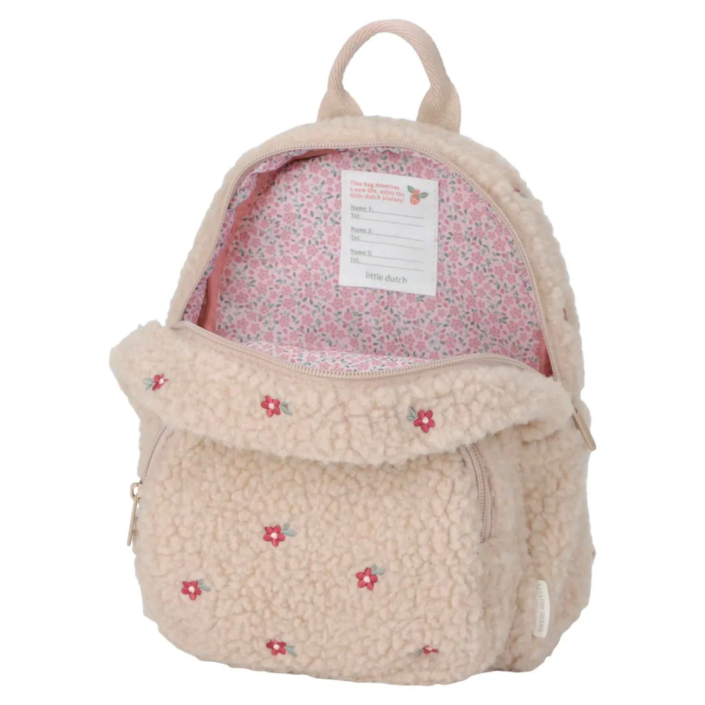 Teddy-Rucksack Sand