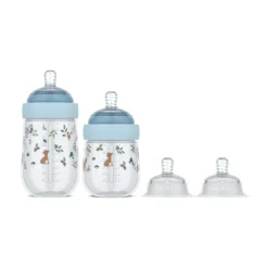 4-teiliges Starterset Babyflaschen Mio Forest Friends