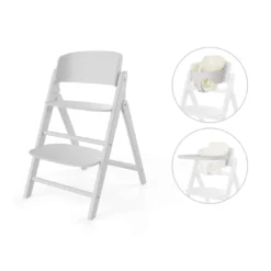 Treppenhochstuhl Click & Fold 4 in 1 All White