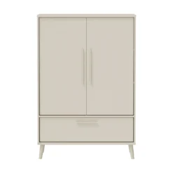 2-türiger Kleiderschrank Eefje Tiny Cashmere