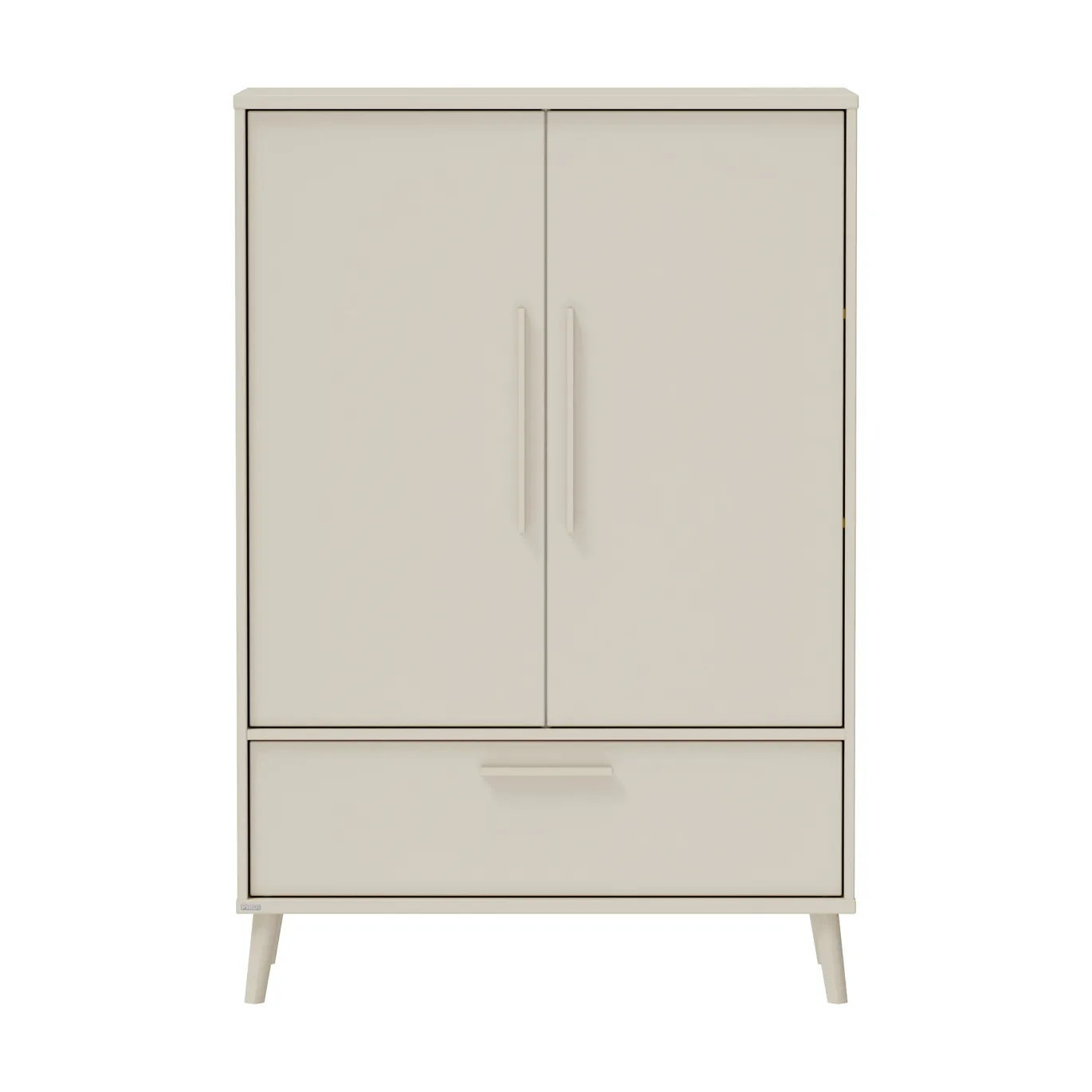 2-türiger Kleiderschrank Eefje Tiny Cashmere