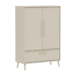2-türiger Kleiderschrank Eefje Tiny Cashmere