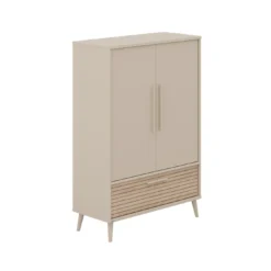 2-türiger Kleiderschrank Eefje Tiny Groovy Oak
