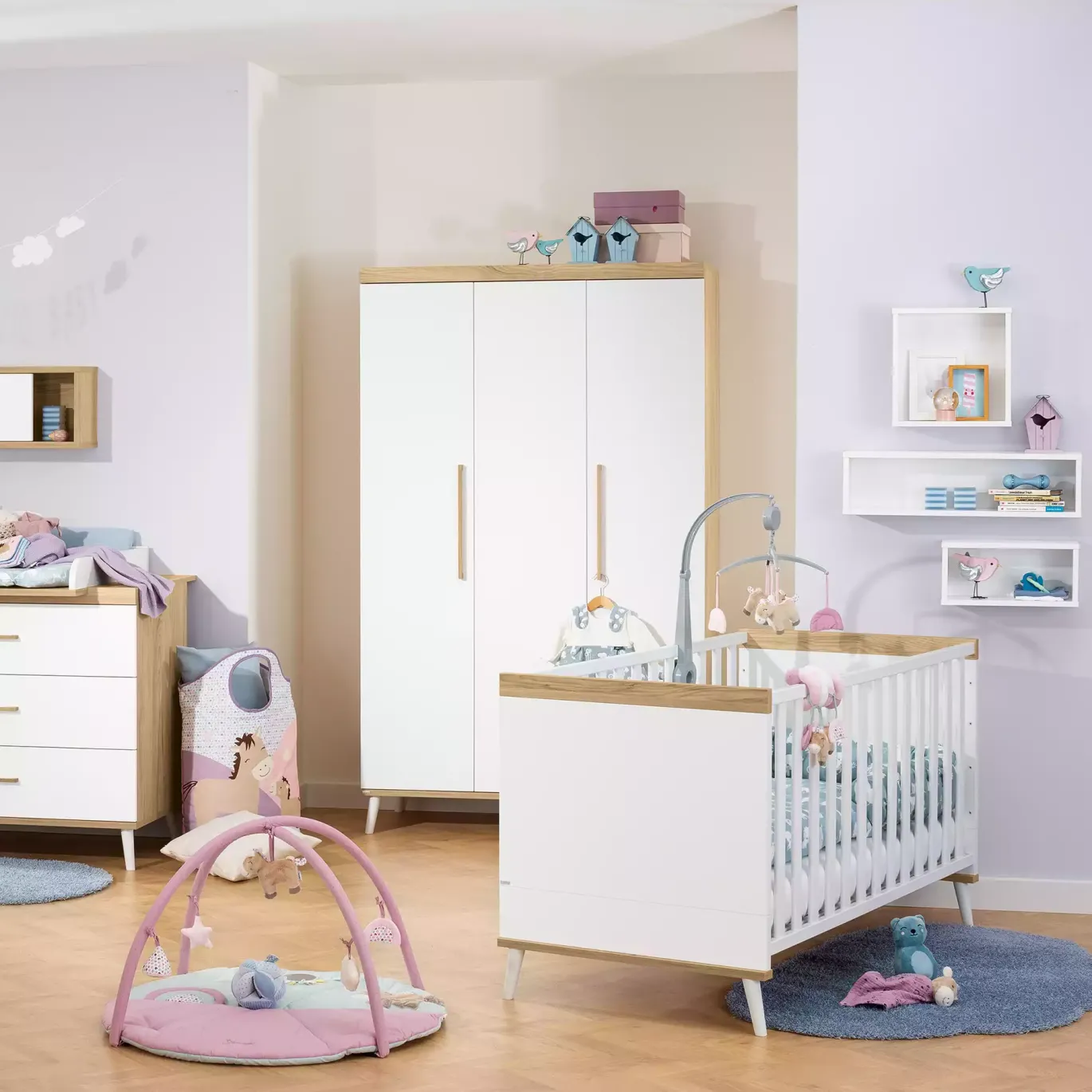 3-türiger Kleiderschrank Valentina