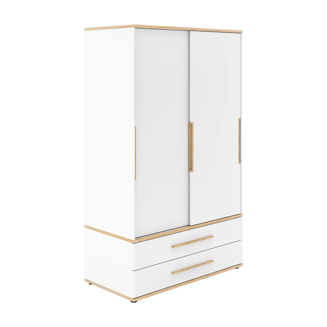 2-türiger Kleiderschrank Yolanda schmal
