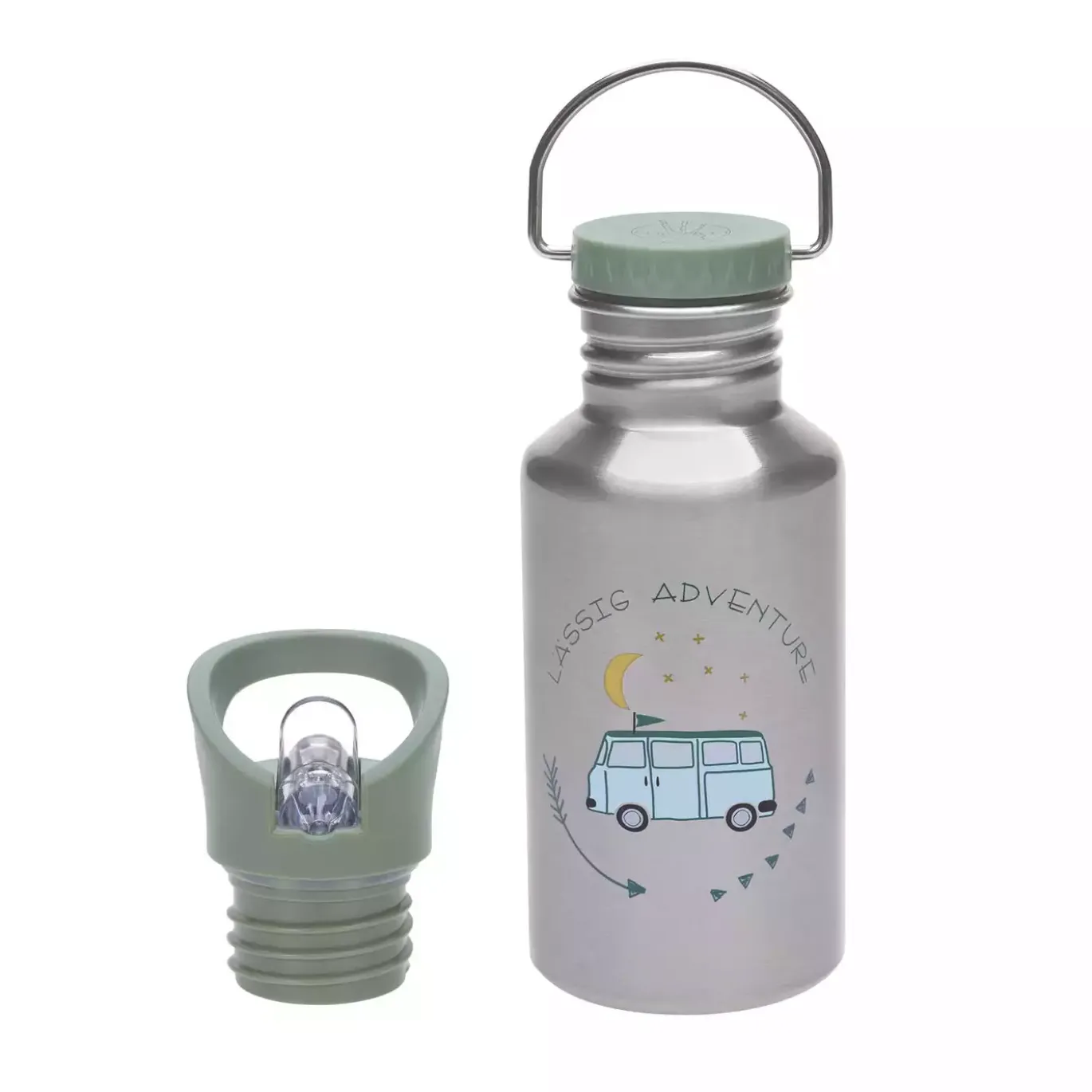 Trinkflasche Edelstahl Adventure Bus
