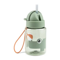 Trinkflasche mit Strohhalm Playground
