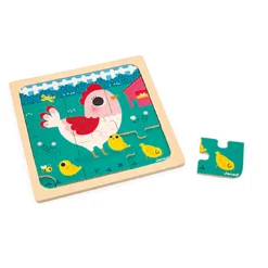 Trio-Puzzle Tiere