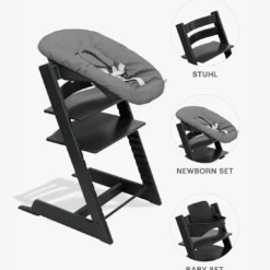 Trio Set Tripp Trapp® Buche Black