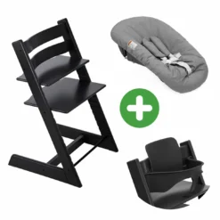 Trio Set Tripp Trapp® Buche Black