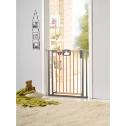 Türschutzgitter Easylock Wood Plus 80,5 - 88,5 cm