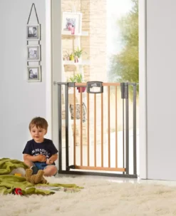 Türschutzgitter Easylock Wood Plus 80,5 - 88,5 cm