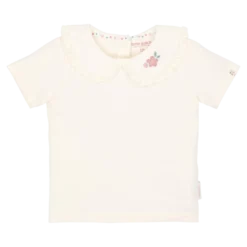 T-Shirt mit Bubikragen