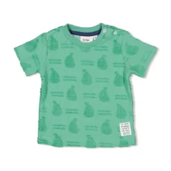 T-Shirt mit Frottee-Booten