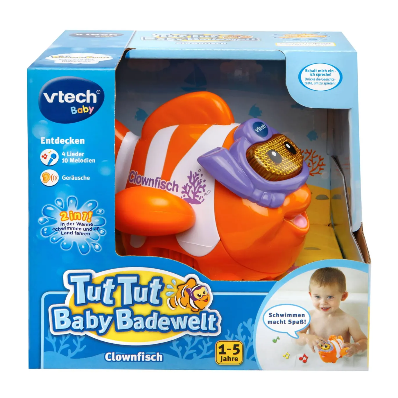 Tut Tut Baby Badewelt - Clownfisch