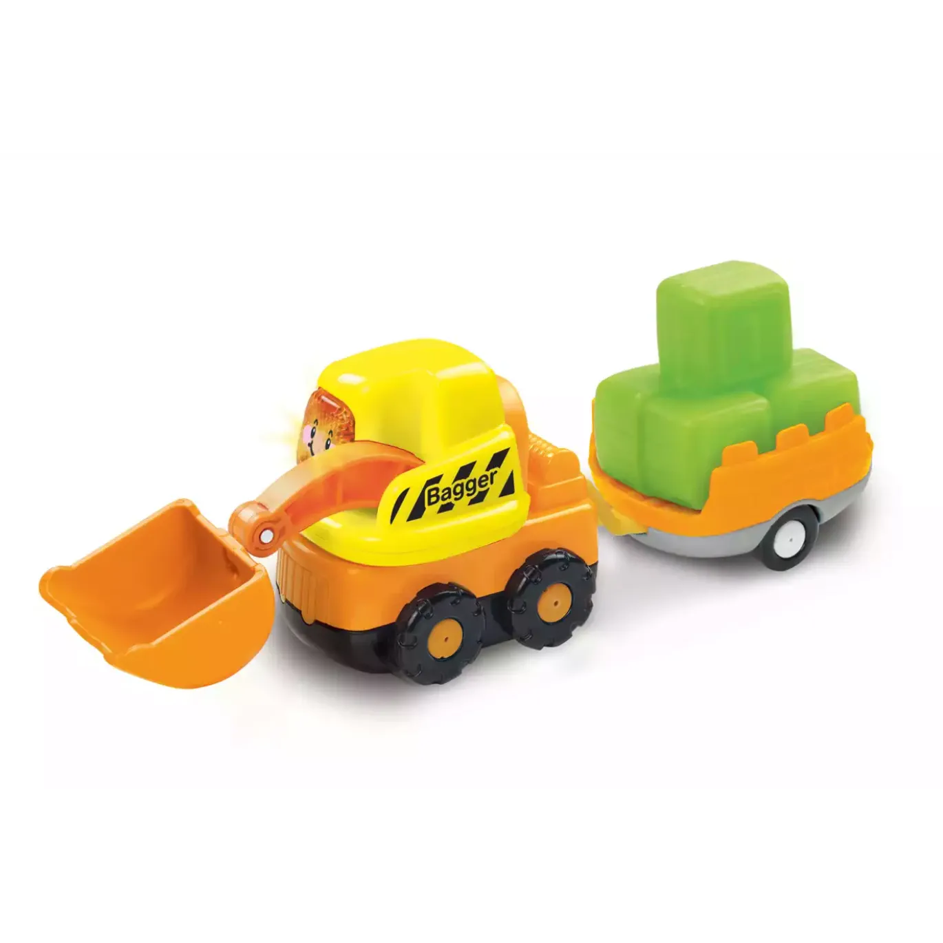 Tut Tut Baby Flitzer Bagger und Anhänger