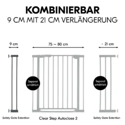 Universal Verlängerung 9cm für hauck Schutzgitter