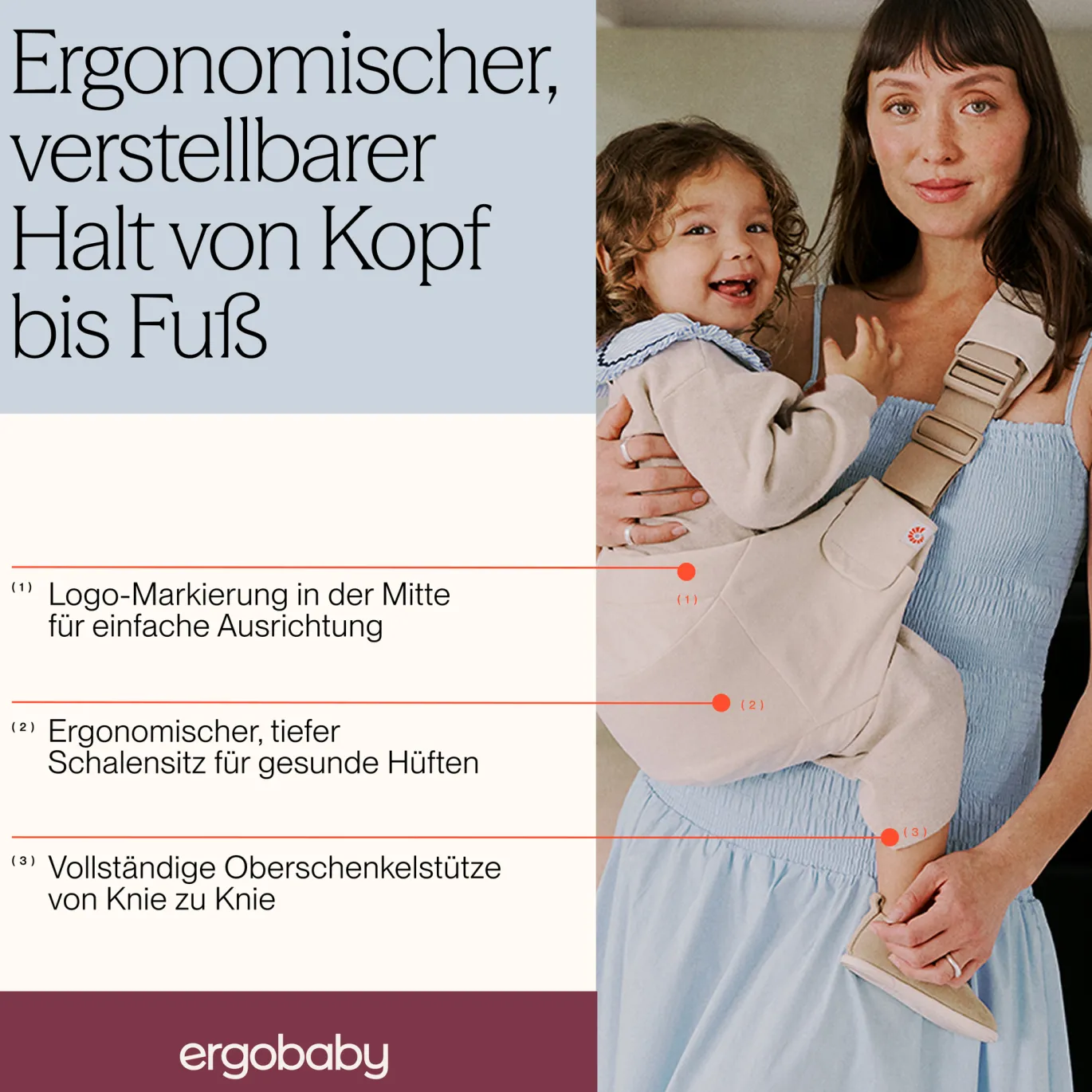 Upsie Hüfttrage Midnight Blue