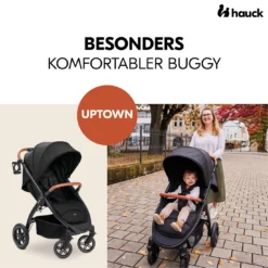 Uptown Black Melange Black