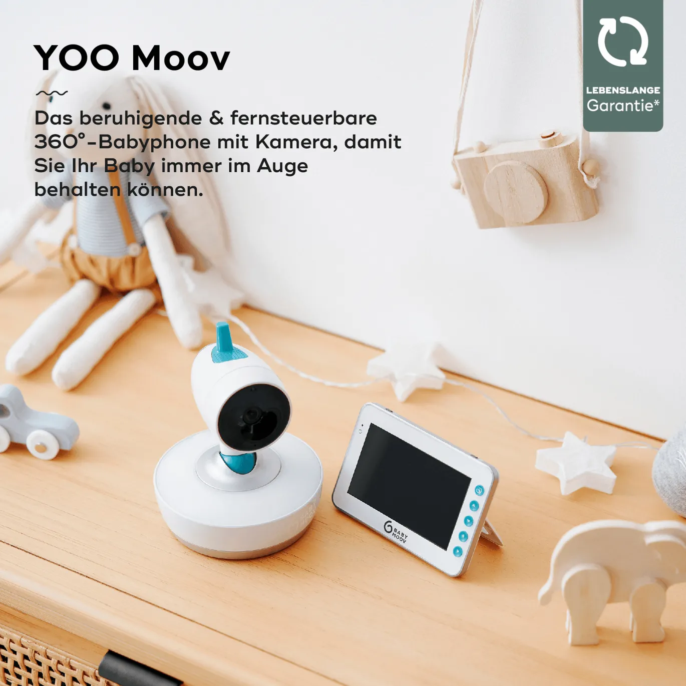 Video Babyphone YOO-Moov und Zusatzkamera YOO-Moov