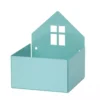 Wandregal & Box Haus Pastellblau