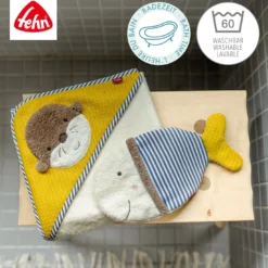 Waschhandschuh Fisch