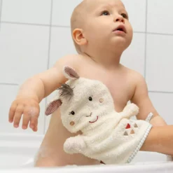 Waschhandschuh Lama