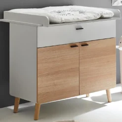 Wickelkommode Lovis schmal – variable Wickelhöhe