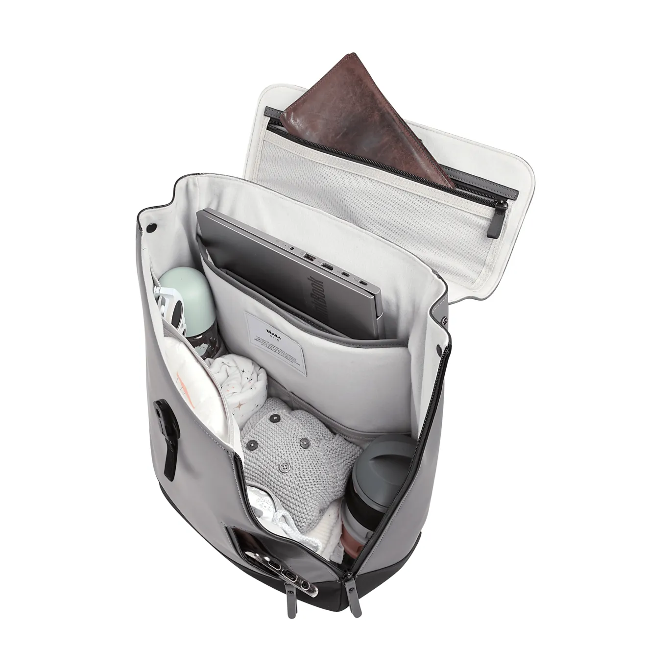Wickelrucksack Oslo Grau