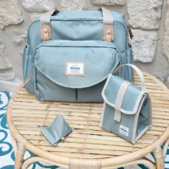 Wickeltasche Geneve II Green Blue