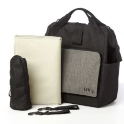 Wickeltasche Premium Grau by Lässig