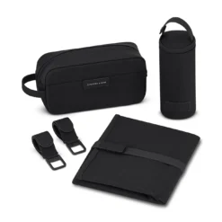 Wickeltasche Diaper Set All Black