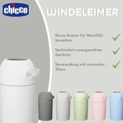 Windeleimer Odour Off White