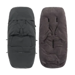 Winterfußsack Styler Reflect Silber