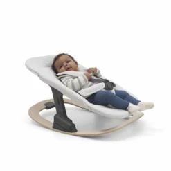Wippengestell Rocker Giraffe Natural Wood