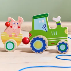 Ziehfigur Traktor