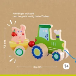 Ziehfigur Traktor