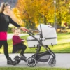 Zusatzsitz für Buggy Board Schwarz