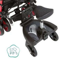 Zusatzsitz für Buggy Board Schwarz